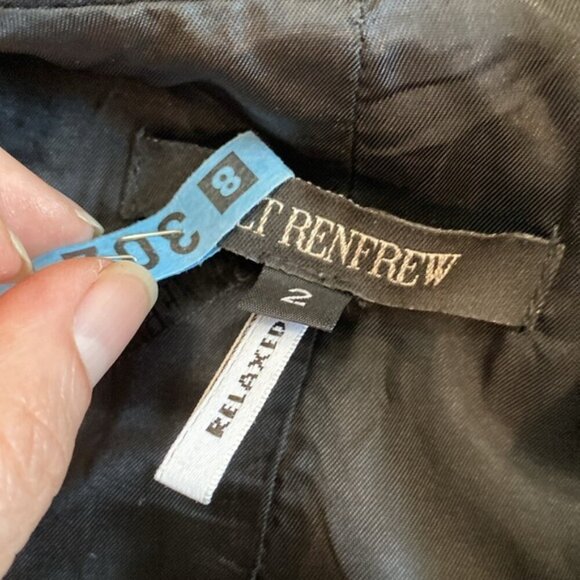 Holt Renfrew Black Wool Classic Blazer - Picture 13 of 15